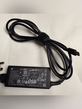 HP 45W USB-C AC Adapter Charger L42206-002 TPN-CA20 Laptop Power Supply
